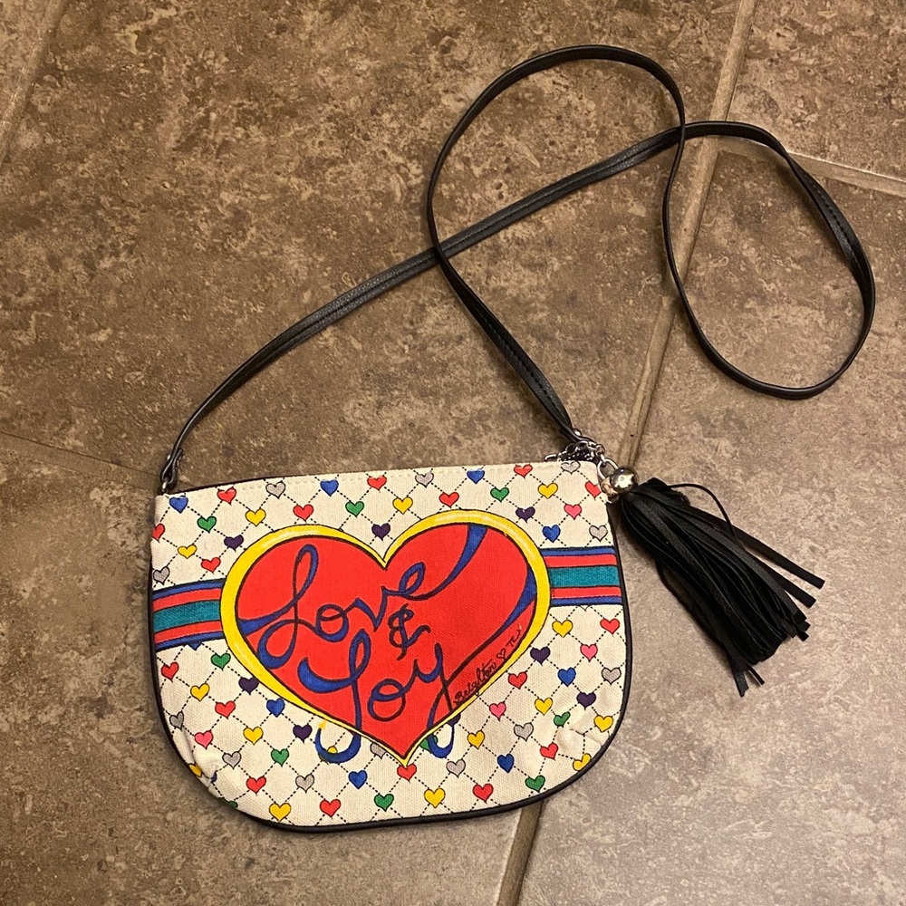 Colorful Heart Crossbody Bag